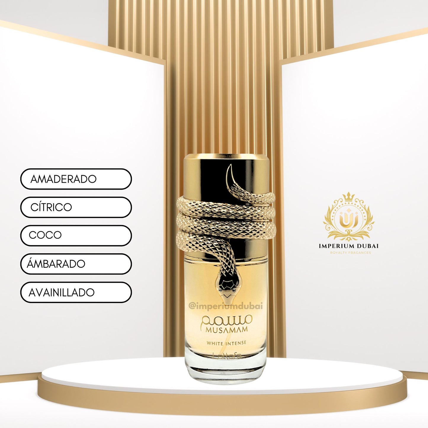 MUSAMAM WHITE INTENSE