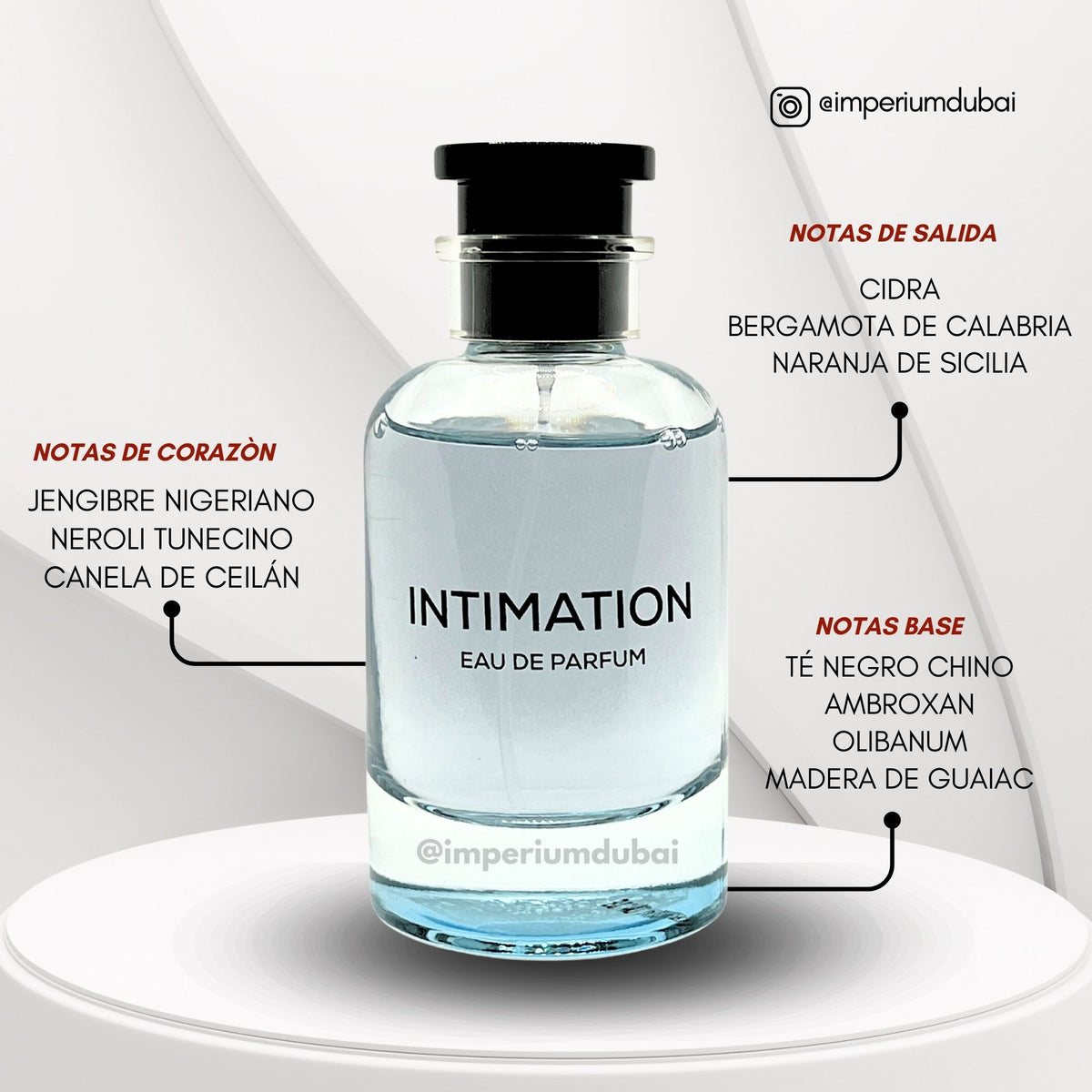 Perfum Intimation Perfume Árabe | INTIMATION | Emper | Decant 5ml – Imperium Dubai