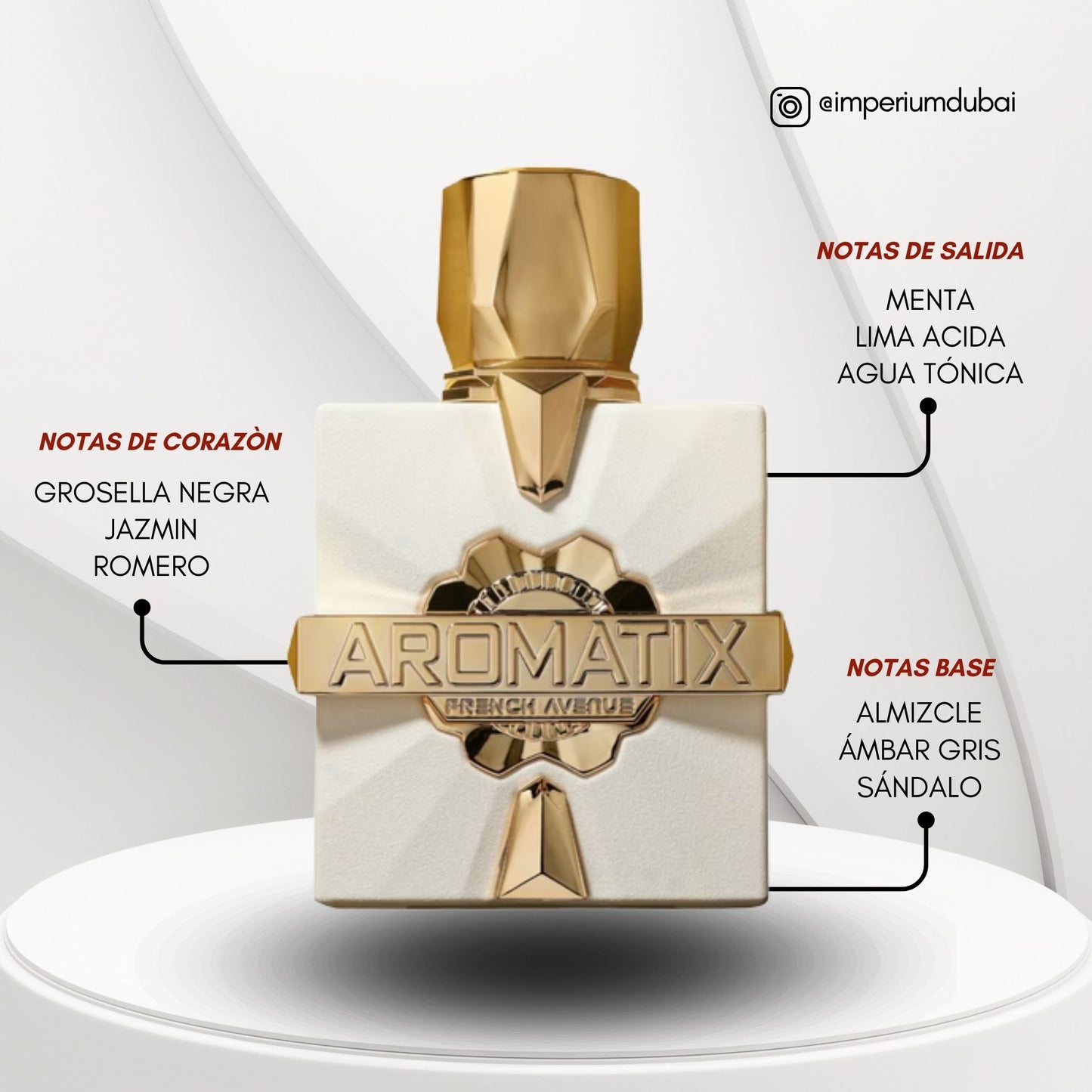 PLATINE BLANC AROMATIX