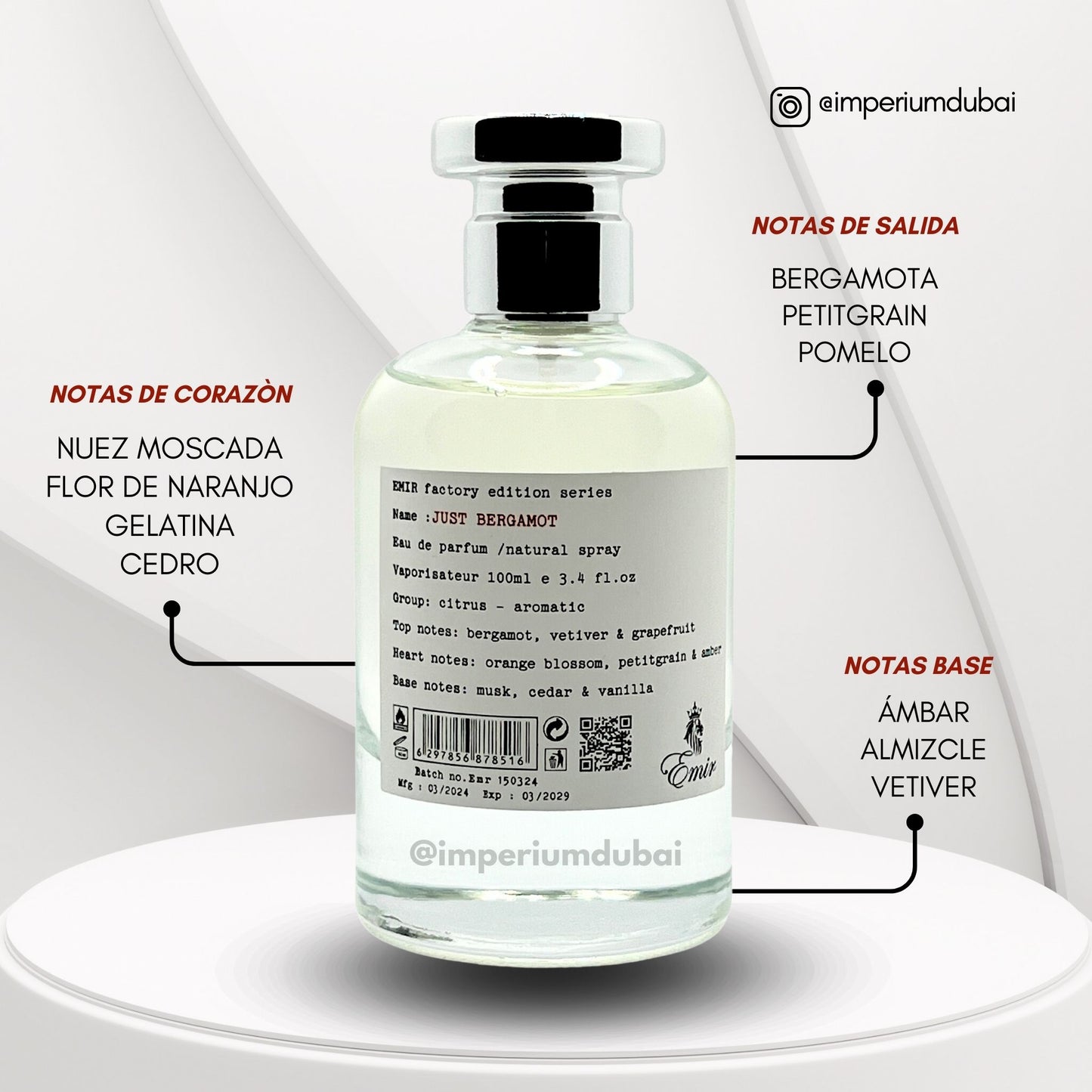 JUST BERGAMOT (Decant)