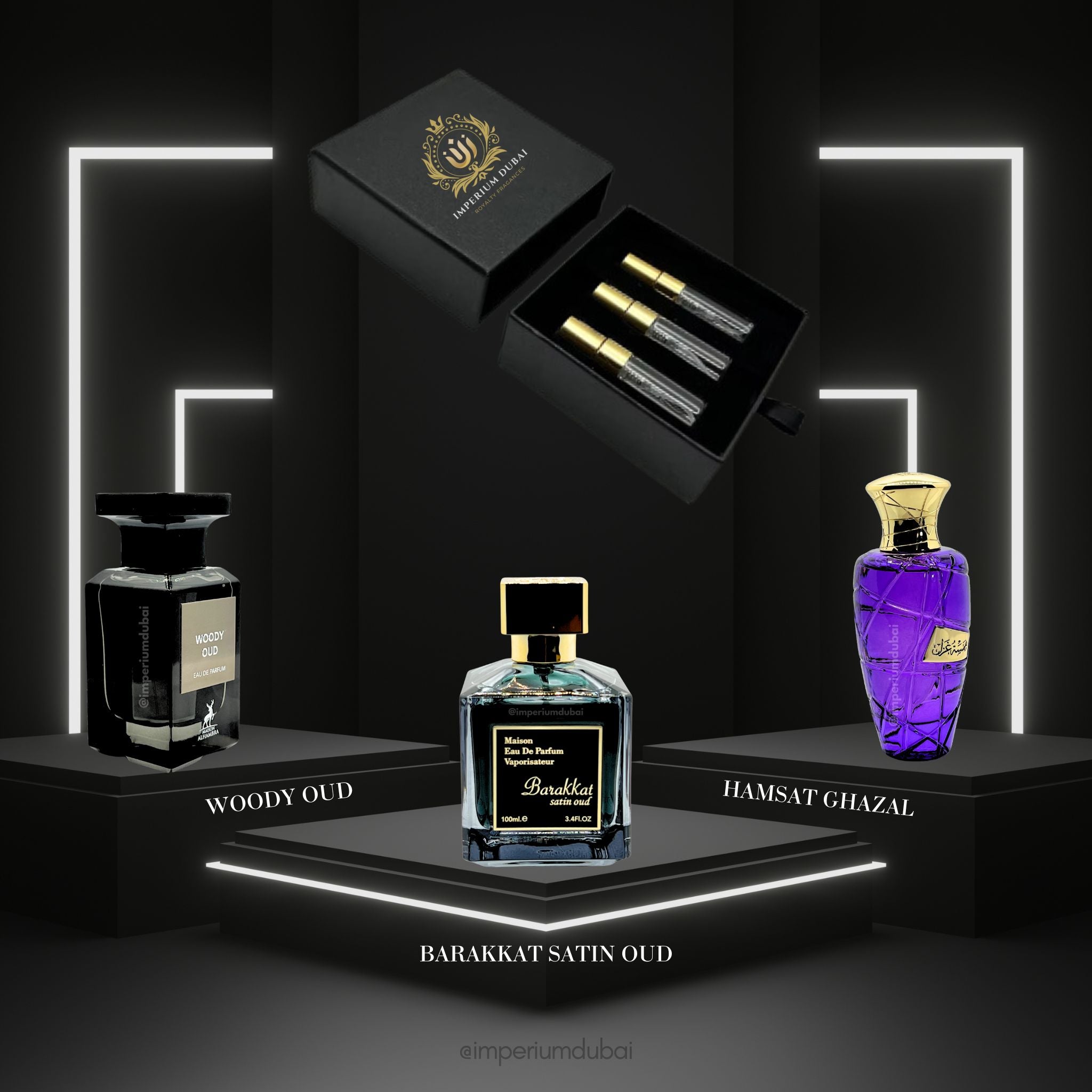 Perfume rabe OUD SET Woody Oud Satin Oud Ghazal Imperium Dubai Perfume rabe OUD SET Woody Oud Satin Oud Ghazal Imperium Dubai